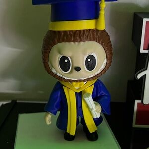 Labubu Graduation by 3D print (female version with bow)